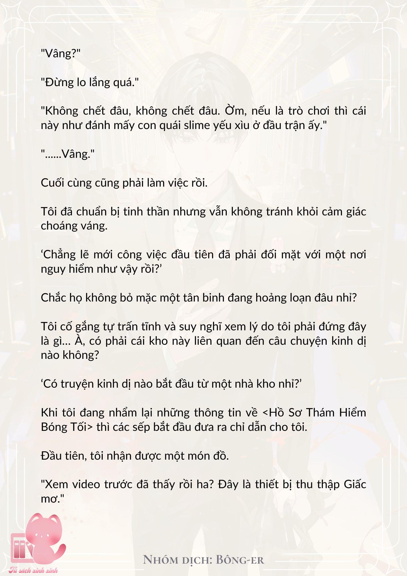 Dù Rơi Vào Truyện Kinh Dị Tôi Vẫn Phải Đi Làm Chap 7 - Trang 2