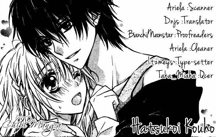 Hatsukoi Kouho Chapter 1 - Next Chapter 2