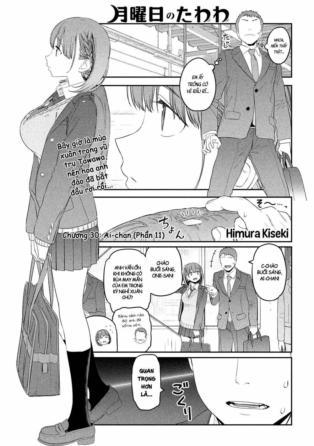 getsuyoubi no tawawa chapter 30 - Trang 2